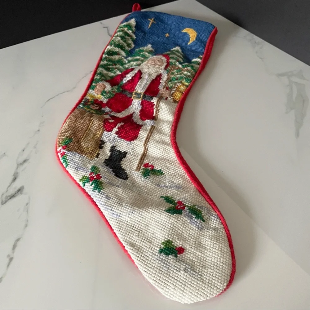 Vintage santa gifts